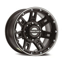 Mickey Thompson 368MB Sidebiter Lock satin black with machined accents
