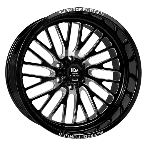 LUXXX HD FORGED LHD PRO 7 SENTRY Gloss Black Milled
