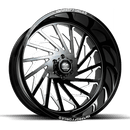 LUXXX HD FORGED LHD PRO 8 HAWKER Gloss Black Milled