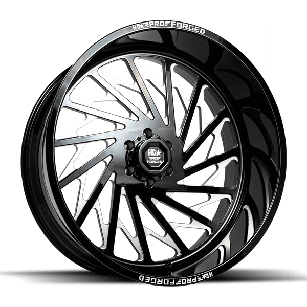 LUXXX HD FORGED LHD PRO 8 HAWKER Gloss Black Milled