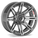 4PLAY 4P08 Brushed Wheel Brushed Gunmetal Wheel
