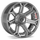 4PLAY 4P70 Brushed Wheel Brushed Gunmetal Wheel