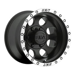 Mickey Thompson Classic Baja Lock matte black with machined beadlock style lip