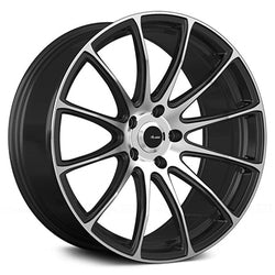 Advanti Racing 85MB Svelto matte black with machined face