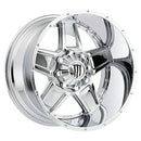 Monster Edition 543C chrome plated with gloss black monster m-claw logo