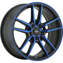 Konig 55BB Myth gloss black with blue tinted clear-coat