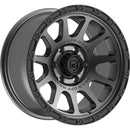 Gear Off Road 760AB satin anthracite with satin black lip