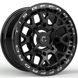 TIS UTV 558BML Gloss Black w/Milled Lip Logo