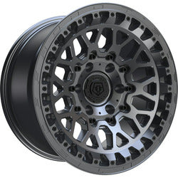 TIS 555A satin anthracite with cast lip logo & lip bolts