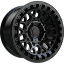 TIS 555SB satin black with cast lip logo & lip bolts