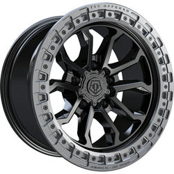TIS 556BA satin black with cast satin anthracite bead ring