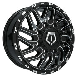 TIS 544BM Dually Gloss Black w/Milled Accents