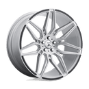 Asanti Black ABL-11 SIRIUS N2 BRUSHED SILVER W/ CARBON FIBER INSERTS