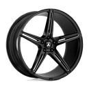 Asanti Black ABL-22 ALPHA 5 N2 GLOSS BLACK MILLED