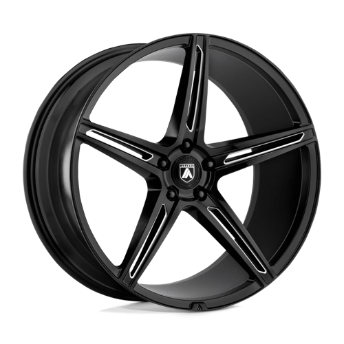 Asanti Black ABL-22 ALPHA 5 N2 GLOSS BLACK MILLED