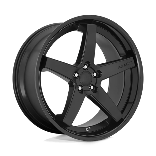 Asanti Black ABL31 REGAL N2 SATIN BLACK W/ GLOSS BLACK LIP