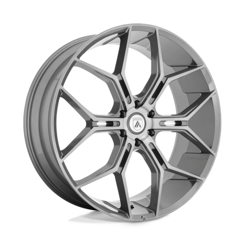Asanti Black ABL-38 MONARCH TRUCK ST TITANIUM BRUSHED