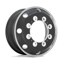 ATX AO404 JOURNEY SO SATIN BLACK W/ POLISHED LIP - FRONT