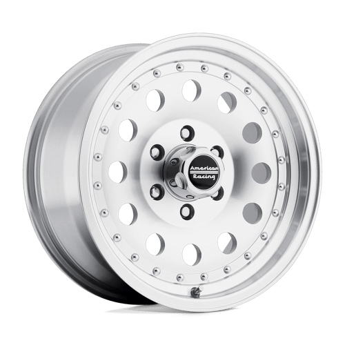 American Racing AR62 OUTLAW II ST MACHINED W/ CLEAR COAT