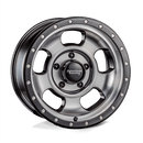 American Racing AR969 ANSEN OFFROAD BW SATIN BLACK MACHINED W/ SATIN BLACK RING