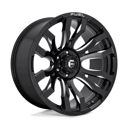 Fuel 1PC D673 BLITZ ST GLOSS BLACK MILLED