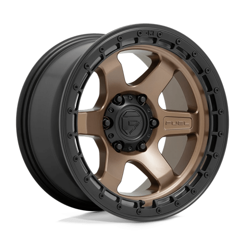 Fuel 1PC D751 BLOCK N2 MATTE BRONZE W/ BLACK RING