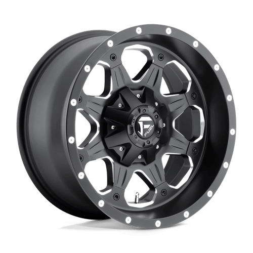 Fuel 1PC D534 BOOST N2 MATTE BLACK MILLED