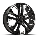 Replica C21 Gloss Black Milled