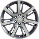 OE Wheels CA88 Machined Wheel Gunmetal Machined Wheel