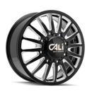 CALI OFF-ROAD 9110D GLOSS BLACK/MILLED SPOKES