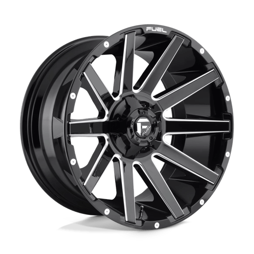 Fuel 1PC D615 CONTRA N2 GLOSS BLACK MILLED