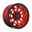 Fuel 1PC D695 COVERT ST CANDY RED BLACK BEAD RING