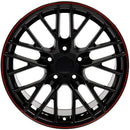 OE Wheels CV08A Black Wheel Black Wheel
