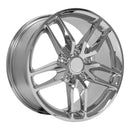 OE Wheels CV27B Chrome Wheel Chrome Wheel