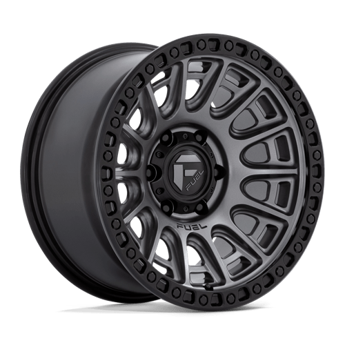Fuel 1PC D835 CYCLE NW MATTE GUNMETAL W/ BLACK RING