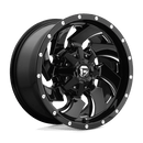 Fuel 1PC D574 CLEAVER N2 GLOSS BLACK MILLED