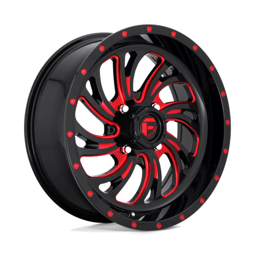 Fuel UTV D642 KOMPRESSOR ST GLOSS BLACK RED TINTED CLEAR
