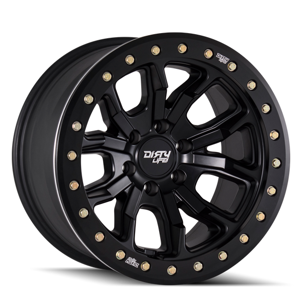 DIRTY LIFE 9303 MATTE BLACK W/SIMULATED RING