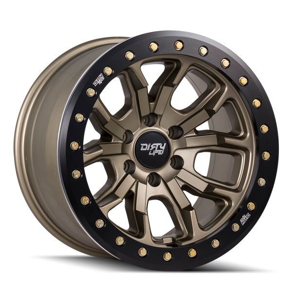 DIRTY LIFE 9303 SATIN GOLD W/SIMULATED RING