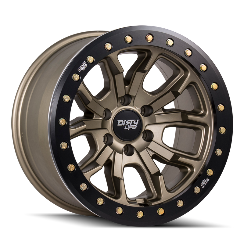 DIRTY LIFE 9303 SATIN GOLD W/SIMULATED RING