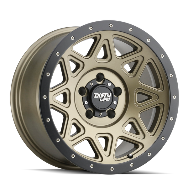 DIRTY LIFE 9305 MATTE GOLD W/SIMULATED RING