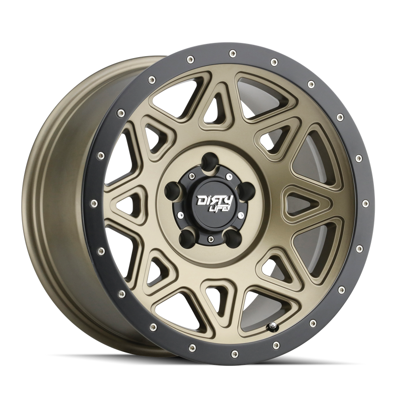 DIRTY LIFE 9305 MATTE GOLD W/SIMULATED RING