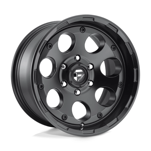 Fuel 1PC D608 ENDURO BW MATTE BLACK