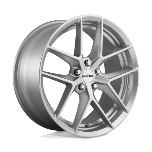 Rotiform 1PC R133 FLG ST GLOSS SILVER