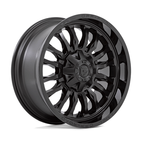 Fuel 1PC D796 ARC ST MATTE BLACK W/ GLOSS BLACK LIP