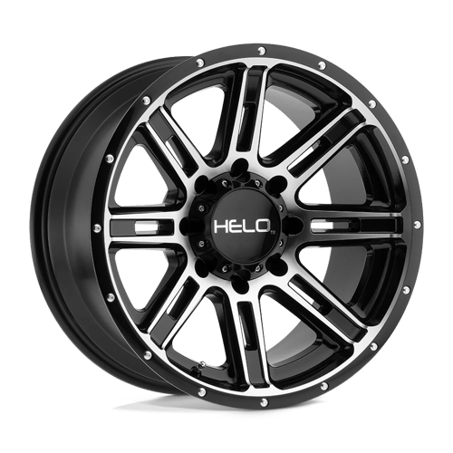 Helo HE900 BW GLOSS BLACK MACHINED
