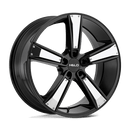 Helo HE899 N2 SATIN BLACK W/ GLOSS BLACK & CHROME INSERTS