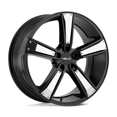 Helo HE899 N2 SATIN BLACK W/ GLOSS BLACK & CHROME INSERTS