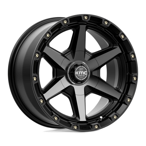 KMC KM101 TEMPO N2 SATIN BLACK W/ GRAY TINT