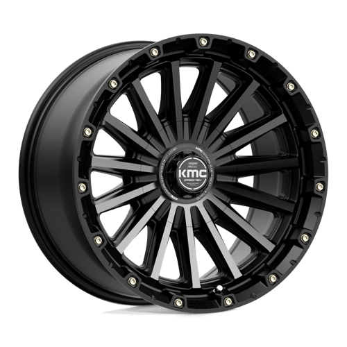 KMC KM102 SIGNAL N2 SATIN BLACK W/ GRAY TINT
